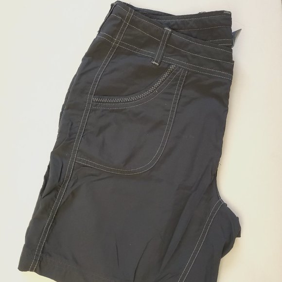 Kuhl Pants - Women's grey Kuhl hiking shorts size 8